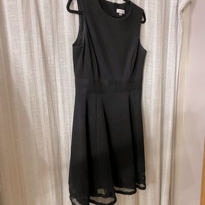 Calvin Klein black sleeveless dress.